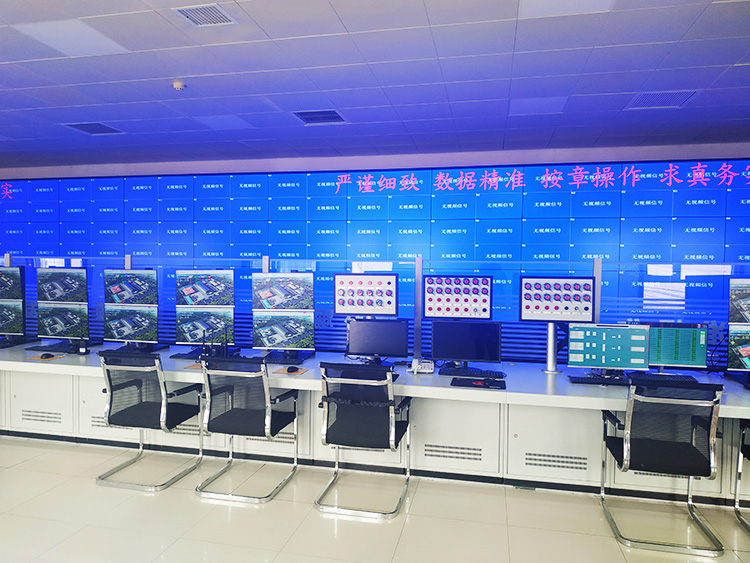 济南数据中心液晶拼接屏案例